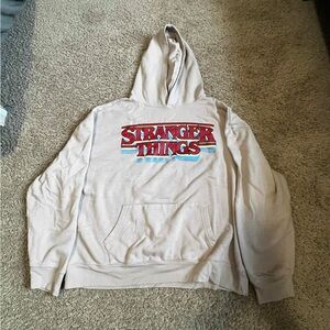 Old Navy Cream and Red Sweater Pullover